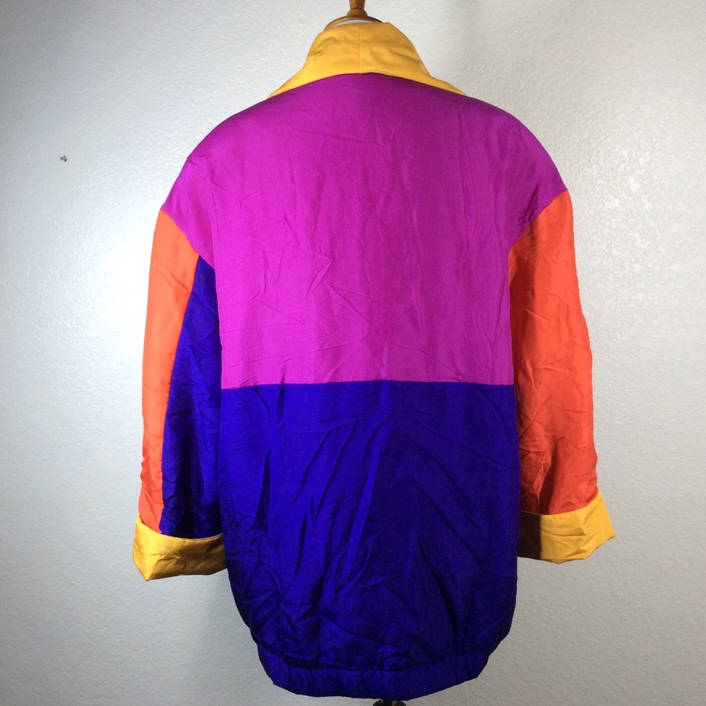Vintage 90's Silk Puffer Jacket - Picture 8 of 15